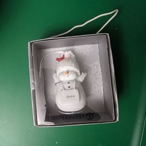 Department 56 dream snowman ornament